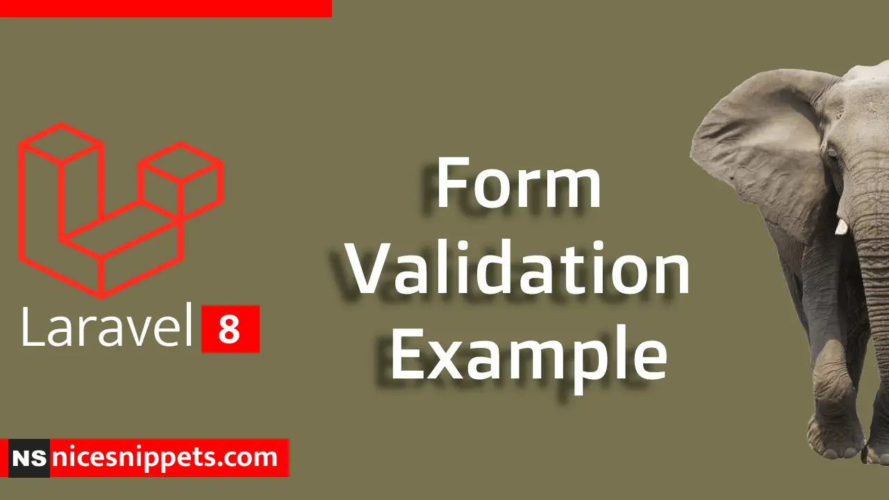 Laravel 8 Form Validation Example